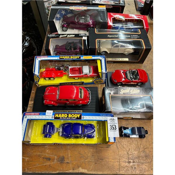 10-Die Cast Collector Cars - 10 X $