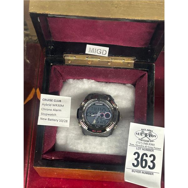 Cruise Club Hybrid Watch w/Box