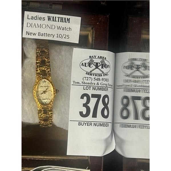 Waltham Ladie's Diamond Watch