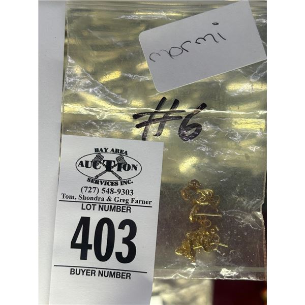 10K  TG Stud Earrings 2.7G