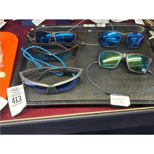 5-Costa Del Mar Sunglasses - 5 X $