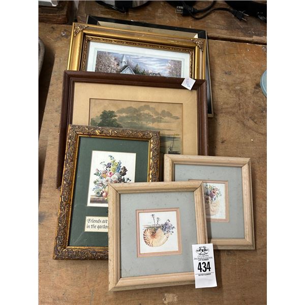 Asst. Small Framed Wall Art - 6