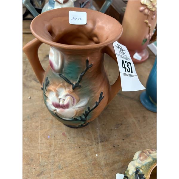 Roseville Floral Vase