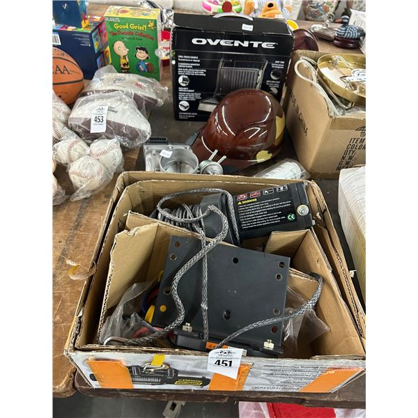 DC Winch, Helmet, Filter, Pannini Grill