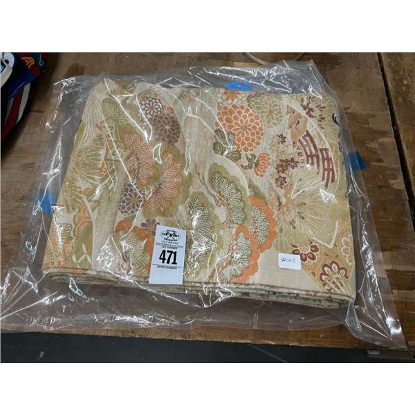 Oriental Floral Tapestry