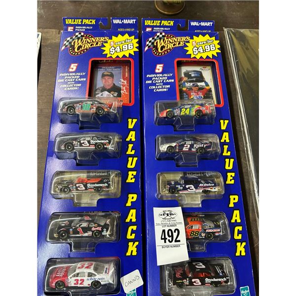 Winner Circle 5 Die Cast Cars Collector Sets - 2