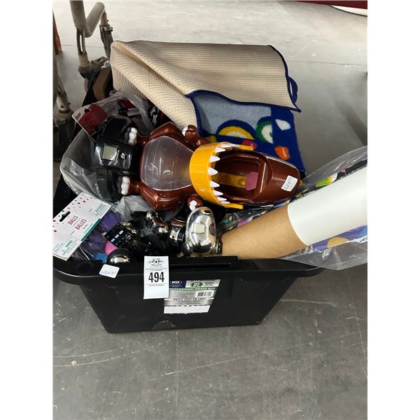 Bin w/Door Mat, Toys, Decor, Home Goods