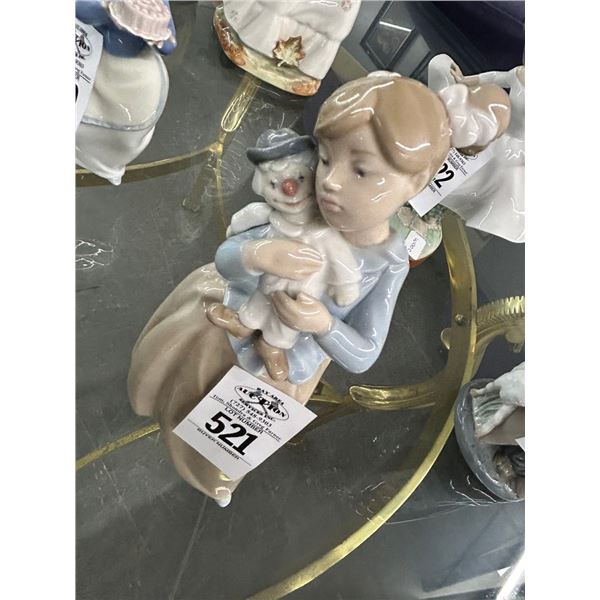 Lladro Neao Girl w/Doll