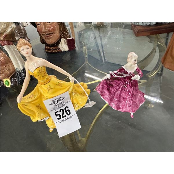 Royal Doulton Pretty Ladie's Figurines - 2
