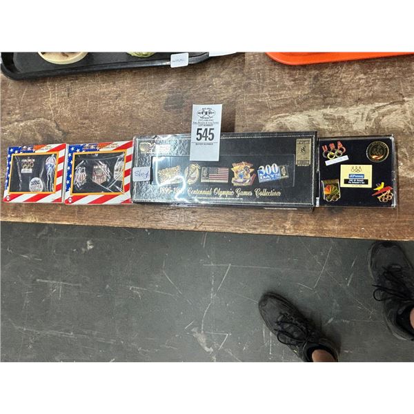 Olympic Game Collection Pin Sets - 4