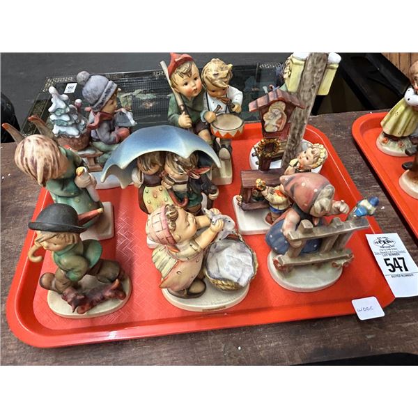 9-Hummel Figurines - 9 X $