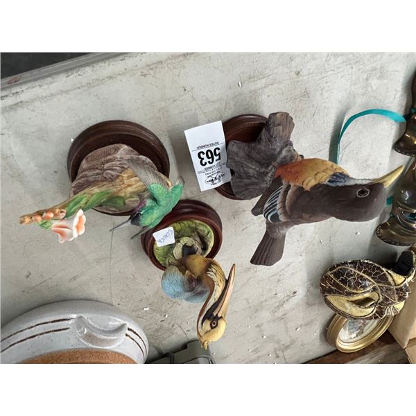 Andrea Audubon Style Bird Décor - 3