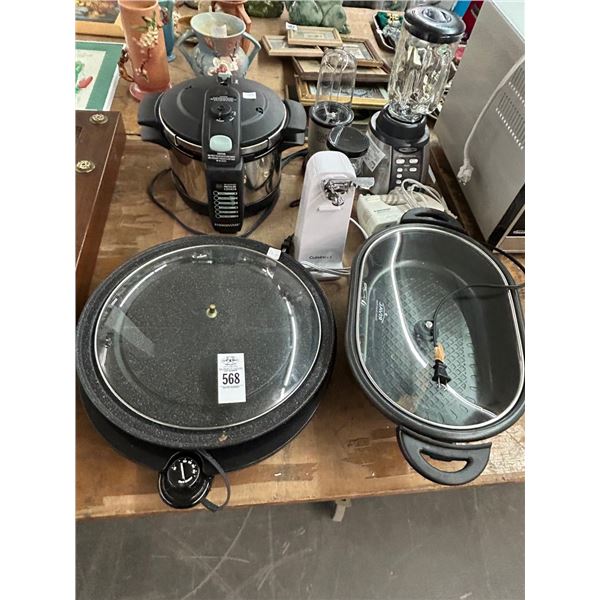 Mixer, Blender, Crock Pot, Pressure Cooker, Cookware