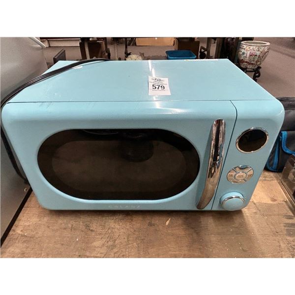 Galanz Retro Style Blue M/W Oven