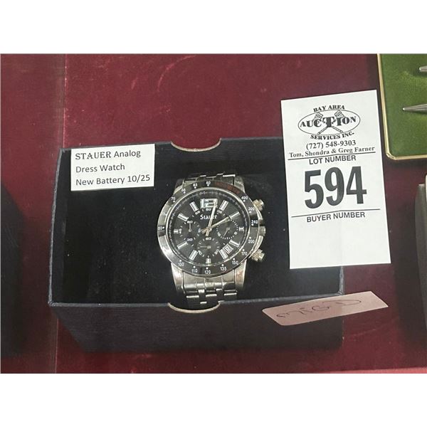 Stauer Dive Style Analogue Dress Watch