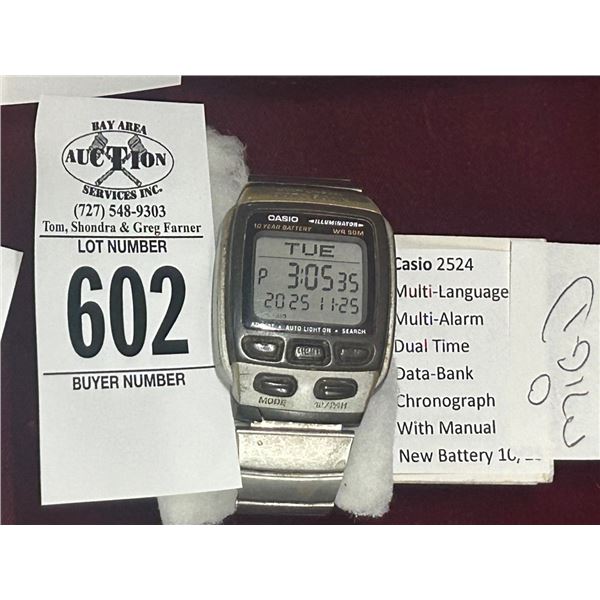 Casio 2524 Digital Watch