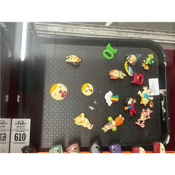 Clown Pins, Pink Panther/Mickey/Asst. Vintage Pins