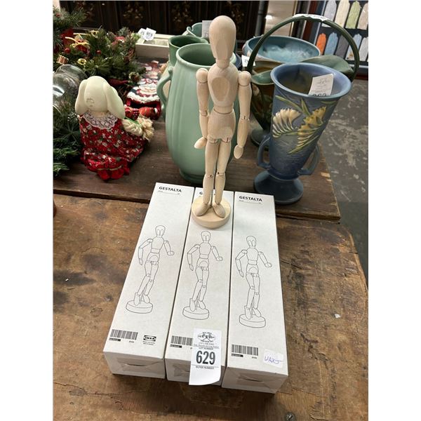 Gestalta Wooden Figurines - 3