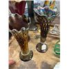 Image 2 : 5-Fenton/Other Art Glass Vases - 5 X $