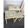 Image 1 : Oriental Mop Nesting Table - Set of 3