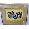 Image 1 : Wall Art of Owls by Layton 15"  X  20"