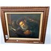 Image 1 : Framed Oil On Canvas Rabie Oil Painting by Szewezenko - 20"  X  24"