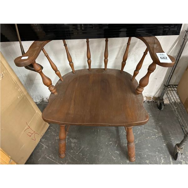Maple Spindle Back Armchair