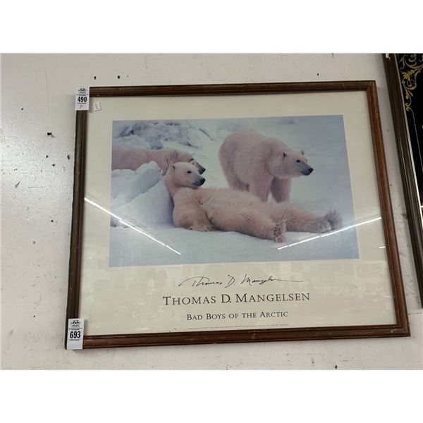 Framed Poster Bad Boys of the Arctic by Mangelson