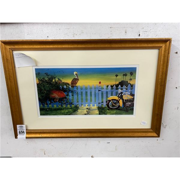 Framed Wall Art Seasons in Rabun by Virginia McClere - 18"  X  24"