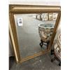 Image 1 : Gold Guild Framed Beveled Mirror - 20"  X  24"  - No Shipping