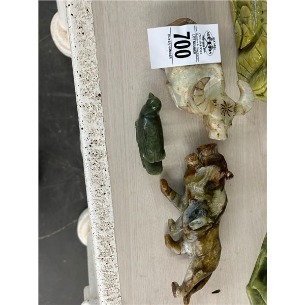 Jade Tiger, Ox, Bird