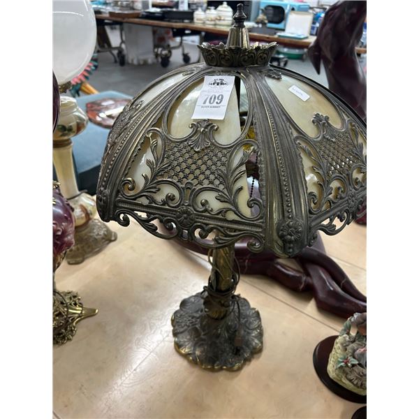 Ornate Vintage Cast Base/Trim Lamp