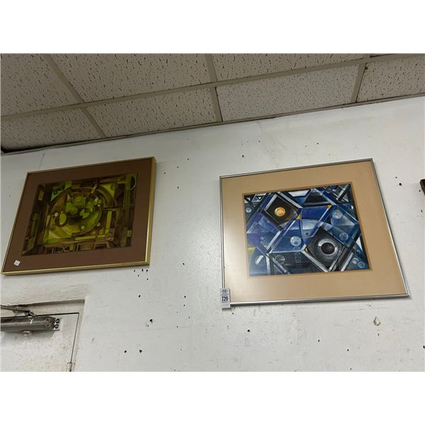 Framed Abstract Wall Art - 2
