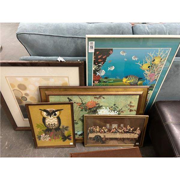 Asst. Framed Wall Art - 5