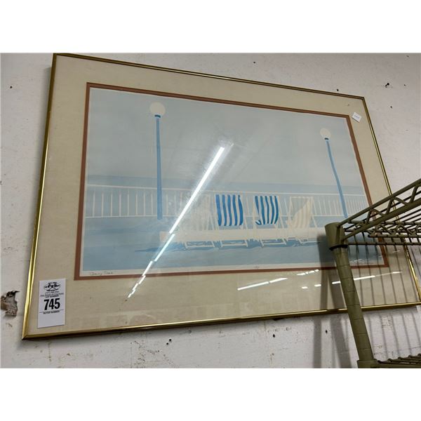 Framed Wall Art Opening Time - Artist Signed