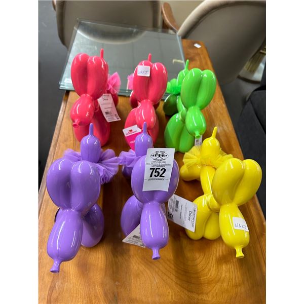Plastic Balloon Figure Style Dog - 6