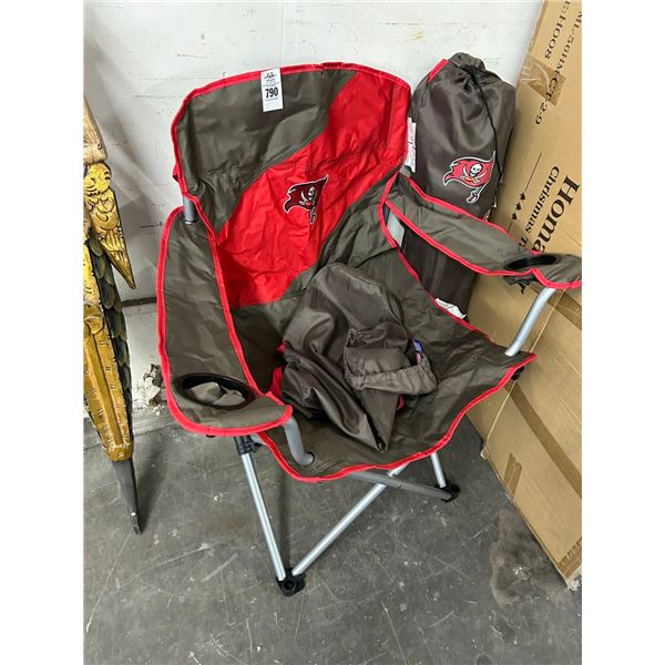 TB Bucs Folding Tailgate Chairs - Pair
