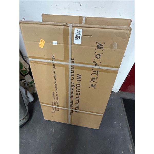 New Wall Storage Cabinets 2 In Box
