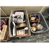 Image 3 : Bins 4 w/Asst. Home Goods/Décor