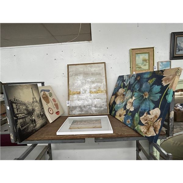 Framed/Unframed Asst. Wall Art - 5