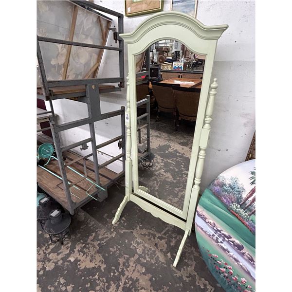 Lime Full Length Mirror w/Stand - No Shipping