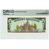 Image 2 : 1996 $1 Mickey Disney Dollar PMG 66EPQ