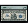 Image 1 : 1899 $5 Chief Silver Certificate PMG 20