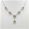 Image 3 : Sparkling Clear Quartz 4 Piece Jewelry Set