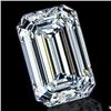 Image 5 : 3.09 Ct Certified VS1 White F Lab Grown Emerald Cut Diamond Solitaire