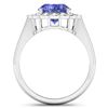 Image 4 : 14KT White Gold 2.21ctw Tanzanite and Diamond Ring