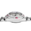 Image 6 : Rolex Ladies Stainless Steel Ruby And Diamond Bezel Date Watch