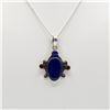 Image 2 : Natural 14.5 Ct Blue Lapis Lazuli Pendant