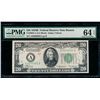 Image 1 : 1934B $20 Boston FRN PMG 64EPQ
