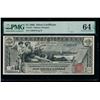 Image 1 : 1896 $1 Educational Silver Certificate PMG 64EPQ